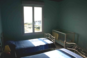 chambre enfant face a la plage